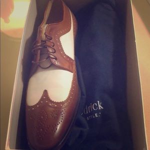 Paul Fredrick Brand New Brown Dress Shoes